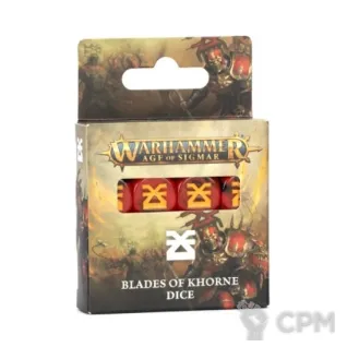 Описание картинки Blades of Khorne Dice от Warp-Smuggling по цене 3 500руб | Свободный Рынок Миниатюр - СРМ