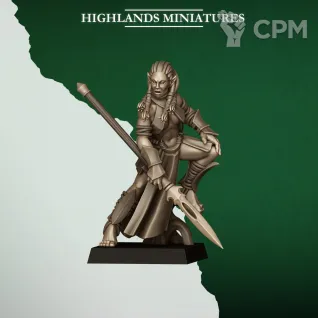 Описание картинки Feral Elf Bladesingers от Manufactorum76 по цене 1 500руб | Свободный Рынок Миниатюр - СРМ