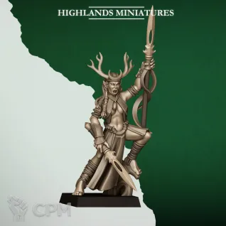 Описание картинки Feral Elf Bladesingers от Manufactorum76 по цене 1 500руб | Свободный Рынок Миниатюр - СРМ