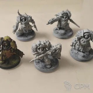 Описание картинки Blightlord Terminators от Dalvas по цене 4 000руб | Свободный Рынок Миниатюр - СРМ