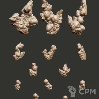 Описание картинки Черновая медь от Octopus Workshop  по цене 250руб | Свободный Рынок Миниатюр - СРМ