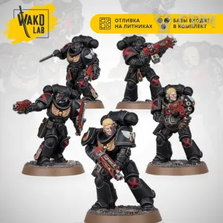 Описание картинки Blood Angels Death Company Intercessors от Wako Lab (Recast) по цене 1 910руб | Свободный Рынок Миниатюр - СРМ