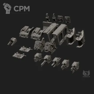 Описание картинки Conversion Kit Blood Angels для Land raider от Milestone по цене 2 100руб | Свободный Рынок Миниатюр - СРМ