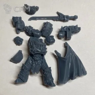 Описание картинки Blood Angels Legion Praetor in Tartaros Terminator Armour от SaJRa по цене 400руб | Свободный Рынок Миниатюр - СРМ