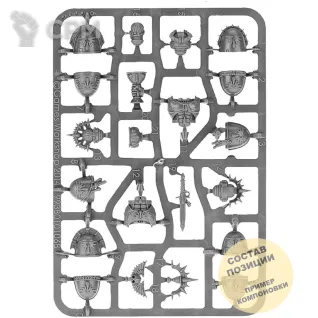 Описание картинки Blood Angels Upgrade Pack от Wako Lab (Recast) по цене 670руб | Свободный Рынок Миниатюр - СРМ