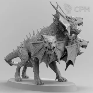 Описание картинки Karanak, The Hound of Vengeance от 3Д-Печка по цене 500руб | Свободный Рынок Миниатюр - СРМ