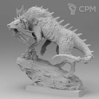 Описание картинки Hound of Vengeance от Naggaroth Night по цене 800руб | Свободный Рынок Миниатюр - СРМ