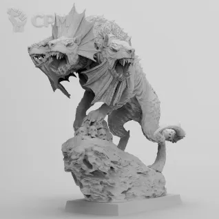 Описание картинки Hound of Vengeance от Naggaroth Night по цене 800руб | Свободный Рынок Миниатюр - СРМ