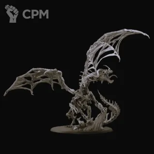 Описание картинки Royal Zombie Dragon. от Shizoface по цене 4 000руб | Свободный Рынок Миниатюр - СРМ