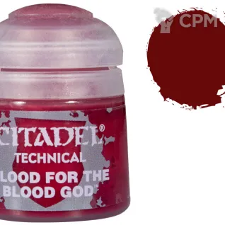 Описание картинки Техническая акриловая краска (12мл) Цитадель Citadel Technical - Blood For The Blood God от Дауран по цене 500руб | Свободный Рынок Миниатюр - СРМ