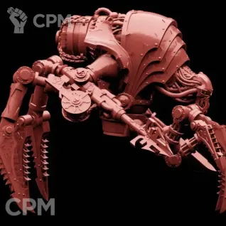 Описание картинки Khorne Blood Slaughterer Impaler от Studio Cockatoo по цене 2 500руб | Свободный Рынок Миниатюр - СРМ