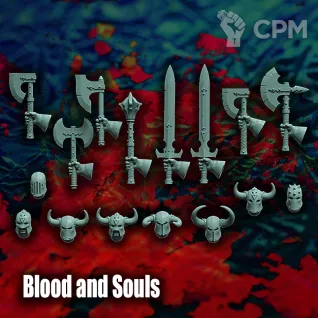 Описание картинки Blood and souls от Manufactorum76 по цене 160руб | Свободный Рынок Миниатюр - СРМ