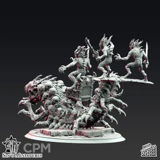 Описание картинки Blood Throne от Manufactorum76 по цене 3 125руб | Свободный Рынок Миниатюр - СРМ