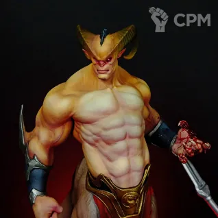 Описание картинки Мотаро, Motaro Mortal Kombat от SmokeOLyee по цене 10 000руб | Свободный Рынок Миниатюр - СРМ