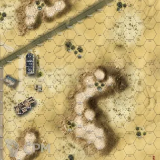 Описание картинки Goodsprings Map от Dwarf Pirate Foundry по цене 700руб | Свободный Рынок Миниатюр - СРМ