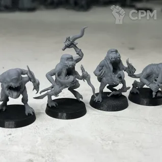 Описание картинки Blue Horrors от 3Д-Печка по цене 700руб | Свободный Рынок Миниатюр - СРМ