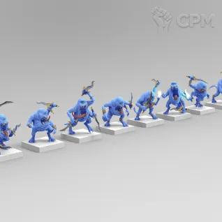 Описание картинки Blue Horrors от Naggaroth Night по цене 200руб | Свободный Рынок Миниатюр - СРМ