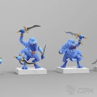 Описание картинки Blue Horrors от Naggaroth Night по цене 200руб | Свободный Рынок Миниатюр - СРМ