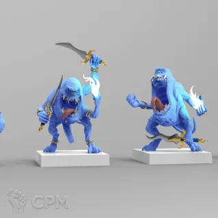 Описание картинки Blue Horrors от Naggaroth Night по цене 200руб | Свободный Рынок Миниатюр - СРМ