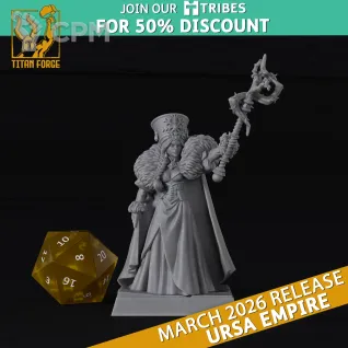 Описание картинки Kislev/ Tsarina от Barduck Miniatures по цене 239руб | Свободный Рынок Миниатюр - СРМ