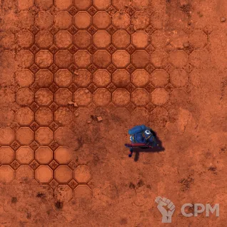 Описание картинки Игровое поле "Under Orange Star" bm029o 60"х44" от WargamePrint по цене 2 450руб | Свободный Рынок Миниатюр - СРМ