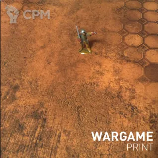 Описание картинки Игровое поле "Under Orange Star" bm029o 60"х44" от WargamePrint по цене 2 450руб | Свободный Рынок Миниатюр - СРМ