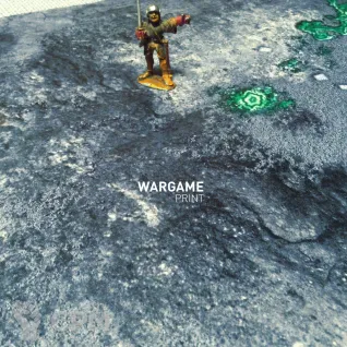 Описание картинки Игровое поле Токсичная зона bm029T 60"х44" от WargamePrint по цене 2 450руб | Свободный Рынок Миниатюр - СРМ
