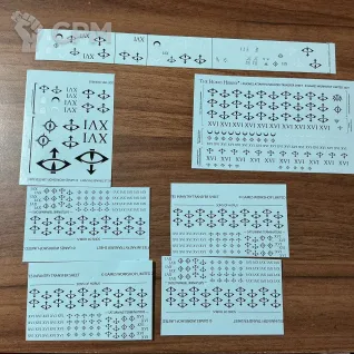 Описание картинки Декали Sons of Horus от LeoRid1101 по цене 150руб | Свободный Рынок Миниатюр - СРМ