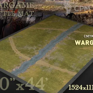 Описание картинки Игровое поле Переправа bm018A 60"х44" от WargamePrint по цене 2 450руб | Свободный Рынок Миниатюр - СРМ