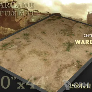 Описание картинки Игровое поле Саванна bm023A 60"х44" от WargamePrint по цене 2 450руб | Свободный Рынок Миниатюр - СРМ
