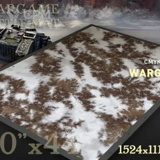 Описание картинки Игровое поле Последний снег bm044 60"х44" от WargamePrint по цене 2 450руб | Свободный Рынок Миниатюр - СРМ