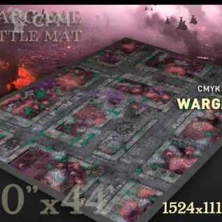 Описание картинки Игровое поле Alien infection's streets bd008 60"х44" от WargamePrint по цене 2 450руб | Свободный Рынок Миниатюр - СРМ