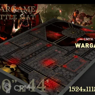 Описание картинки Игровое поле Верхняя палуба bd014 60"х44" от WargamePrint по цене 2 450руб | Свободный Рынок Миниатюр - СРМ