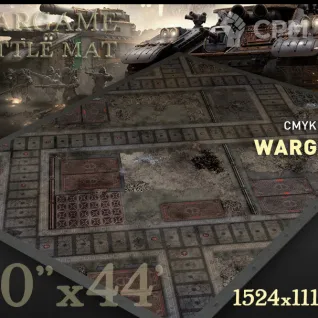 Описание картинки Игровое поле Warehouse bd015 60"х44" от WargamePrint по цене 2 450руб | Свободный Рынок Миниатюр - СРМ