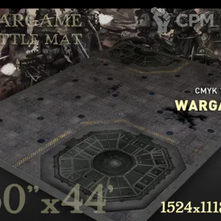Описание картинки Игровое поле Nuclear sarcophagus bd016 60"х44" от WargamePrint по цене 2 450руб | Свободный Рынок Миниатюр - СРМ