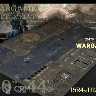 Описание картинки Игровое поле Space base 017 bd017 60"х44" от WargamePrint по цене 2 450руб | Свободный Рынок Миниатюр - СРМ