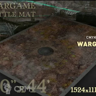Описание картинки Игровое поле Check Point bd021 60"х44" от WargamePrint по цене 2 450руб | Свободный Рынок Миниатюр - СРМ