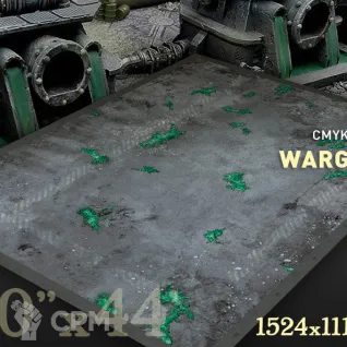 Описание картинки Игровое поле Токсичная зона bm029T 60"х44" от WargamePrint по цене 2 450руб | Свободный Рынок Миниатюр - СРМ