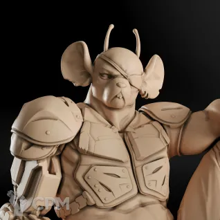 Описание картинки Modo Фигурка (Biker Mice from Mars) от GAS3TXD  по цене 5 400руб | Свободный Рынок Миниатюр - СРМ