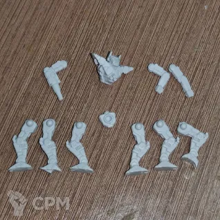 Описание картинки Вульфхаунд IIC (35 тонн) от Dwarf Pirate Foundry по цене 450руб | Свободный Рынок Миниатюр - СРМ