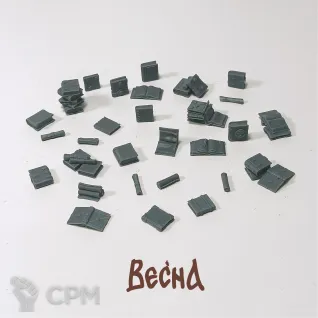 Описание картинки КНИГИ И СВИТКИ от ВЕСНА по цене 400руб | Свободный Рынок Миниатюр - СРМ