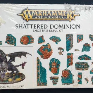 Описание картинки Shattered Dominion Large Base Detail Kit от Tenzen по цене 3 400руб | Свободный Рынок Миниатюр - СРМ