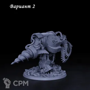 Описание картинки Миниатюра Ork "God Boss", альт. Ghazghkull Thraka от Brother Ork по цене 2 315руб | Свободный Рынок Миниатюр - СРМ
