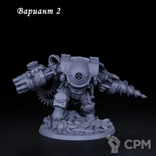 Описание картинки Миниатюра Ork "God Boss", альт. Ghazghkull Thraka от Brother Ork по цене 2 315руб | Свободный Рынок Миниатюр - СРМ