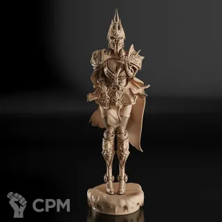 Описание картинки Lich Queen Girl Фигурка (World of Warcraft) от GAS3TXD  по цене 3 900руб | Свободный Рынок Миниатюр - СРМ