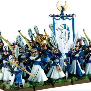 Описание картинки Лучники хаев 6 редакции (High Elves Archers) от Red Ember по цене 2 800руб | Свободный Рынок Миниатюр - СРМ