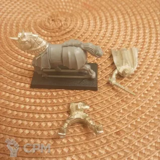 Описание картинки Mounted Von Carstein от Gy80 по цене 4 000руб | Свободный Рынок Миниатюр - СРМ