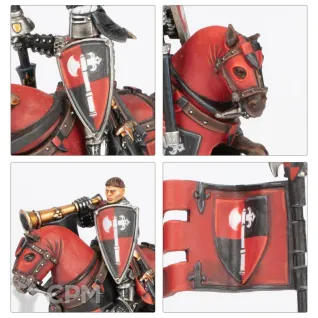 Описание картинки Kingdom Of Bretonnia Knights Of The Realm x4 от Vault Boy по цене 2 498руб | Свободный Рынок Миниатюр - СРМ
