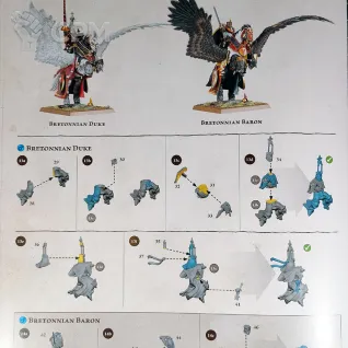 Описание картинки Kingdom Of Bretonnia Lord On Royal Pegasus от Vault Boy по цене 6 498руб | Свободный Рынок Миниатюр - СРМ