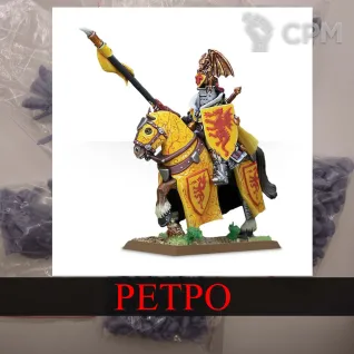 Описание картинки Bretonnian Lord от White Rhino по цене 499руб | Свободный Рынок Миниатюр - СРМ